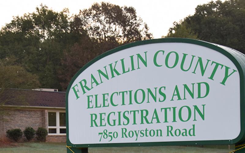One week, one Saturday remain for early voting Franklin County